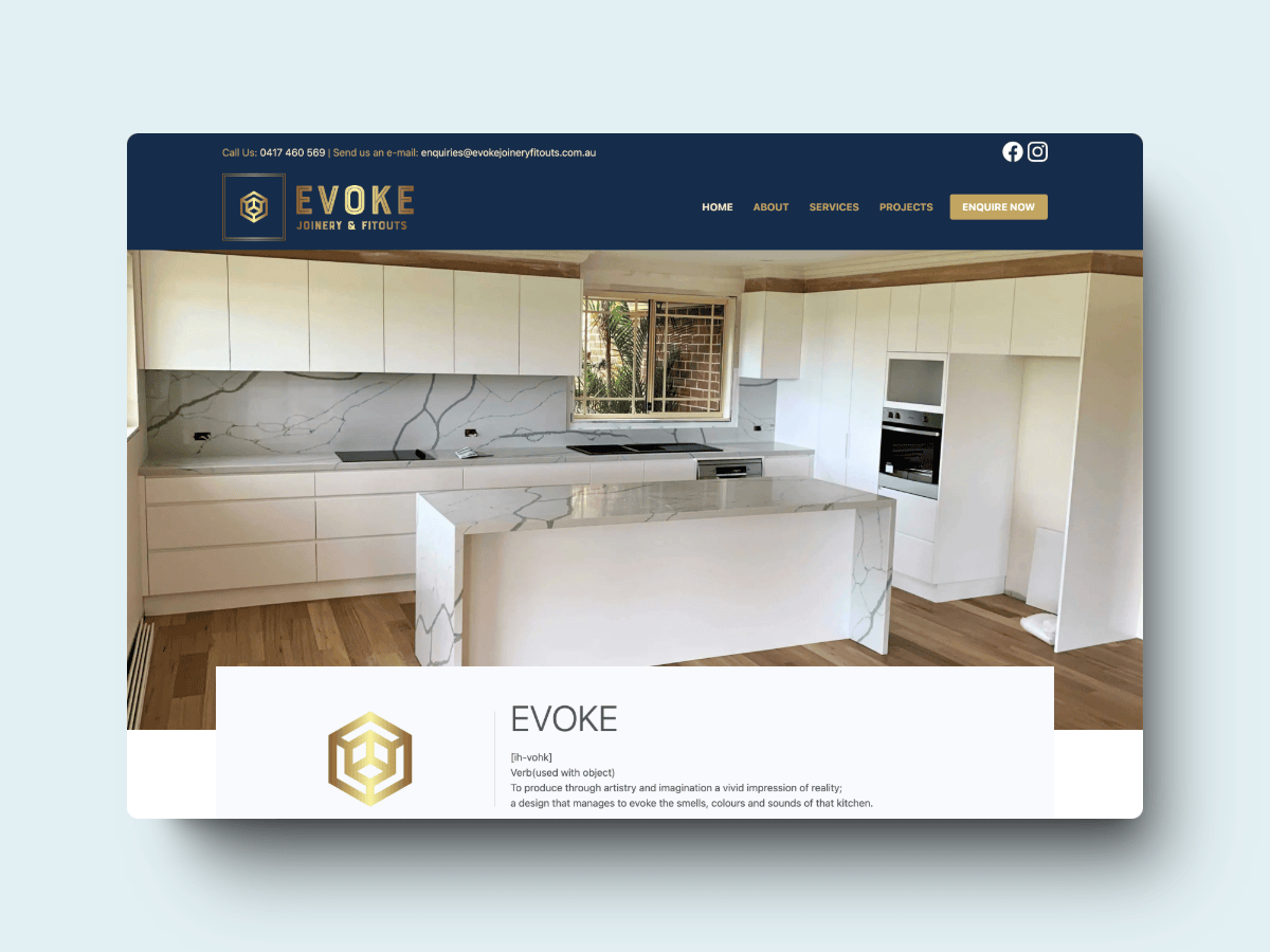 evoke joinery and fit outs